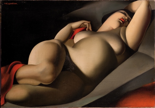 Tamara de Lempicka, La bella Rafaëla, 1927, © Sir Tim Rice ©Tamara Art Heritage / Museum Masters International NYC Tamara de Lempicka, La bella Rafaëla, 1927, © Sir Tim Rice ©Tamara Art Heritage / Museum Masters International NYC