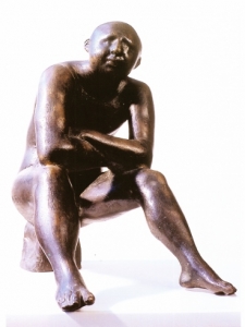 Emilio Greco - Wrestler, 1947