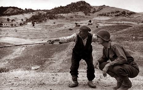 Americani in Sicilia 10 luglio 1943 - Ph.Robert Capa