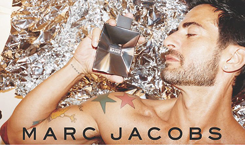 Marc Jacobs in una recente immagine pubblicitaria