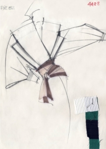 Collezione Donna P/E 1982 (Disegni tecnici © Fondazione Gianfranco Ferré)