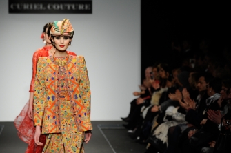 Alta moda a Roma, sfila la primavera 2014 di Raffaella Curiel