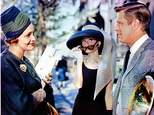 COLAZIONE DA TIFFANY [US 1961]  Patricia Neal, Audrey Hepburn e George Peppard