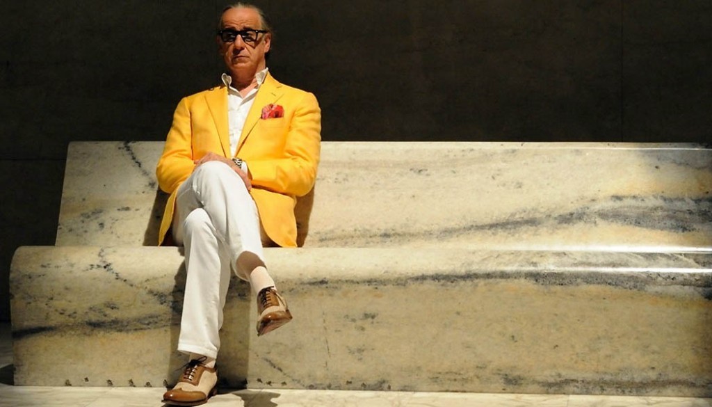 Un'immagine di Jep Gambardella (Toni Servillo) protagonista de "la Grande Bellezza" 