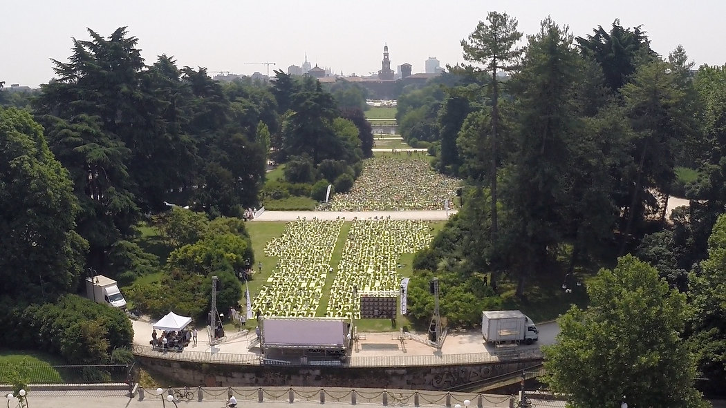 free YOGA by Oysho Milano 2014 (ph PAUL de GRAUVE COMMUNICATION)