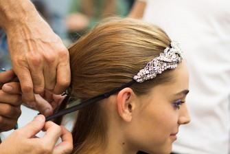 BEAUTY TALK: backstage della sfilata N°21 P/E 2016