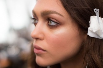 BEAUTY TALK: Backstage della sfilata Ermanno Scervino P/E 2016
